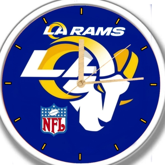 LA rams led clock personalized - Picture 3 of 4